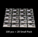 100pcs Silver Pipe Screens
