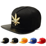 Golden Weed Baseball Caps