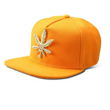 Golden Weed Baseball Caps